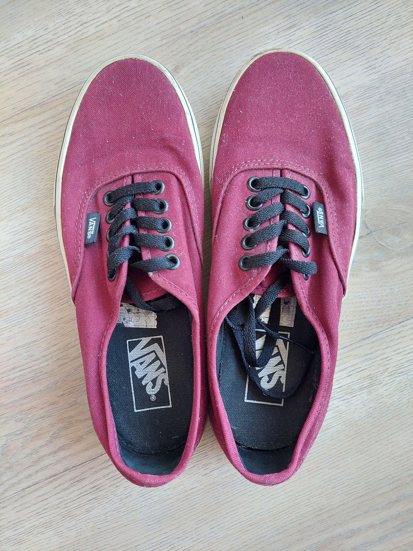 Tênis Treinador Vans Borgonha – photo 3